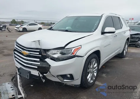 2019 Chevrolet Traverse High Country z USA, uszkodzony, nr VIN 1GNEVJKW2KJ132826